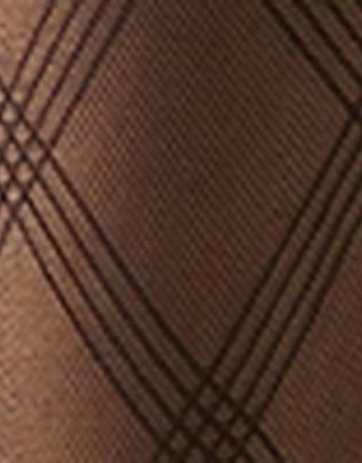 Calzedonia Diamond-pattern sheer knee-high socks in black, 3 of 3
