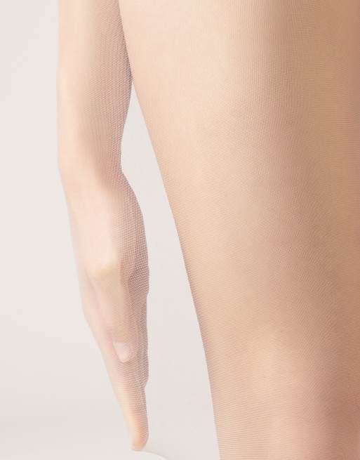 Calzedonia Essential 20 denier sheer tights in white, 3 of 5