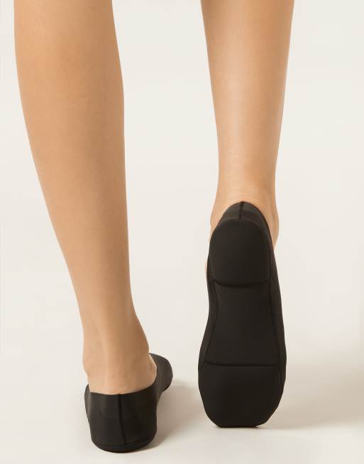 Calzedonia Extra comfort no-show socks in black, 2 of 3