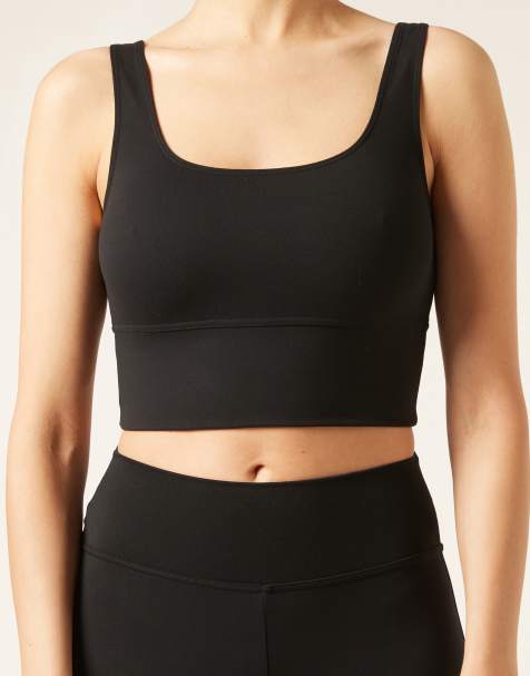 Calzedonia First class soft touch top in black - view 1