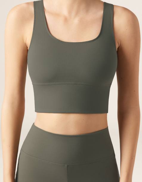 Calzedonia First class soft touch top in military green