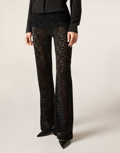 Calzedonia Flared trousers in black - view 1
