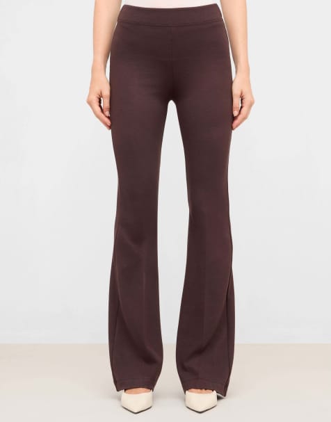 Calzedonia Flared trousers in brown - view 1