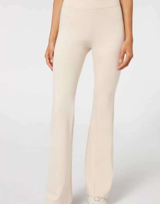 Calzedonia Flared trousers in natural, 2 of 3