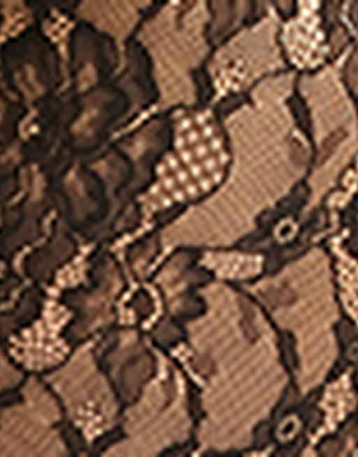 Calzedonia Floral lace tights in black, 3 of 4