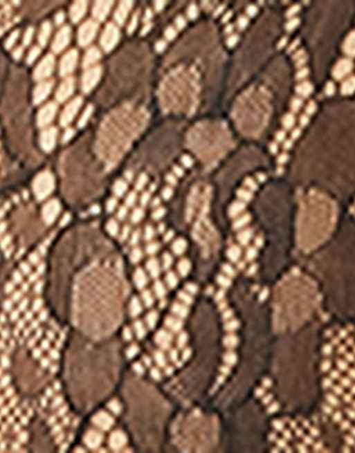 Calzedonia Floral lace tights in black, 3 of 4