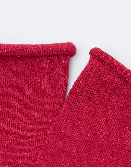 Calzedonia Glitter socks in red, 2 of 2