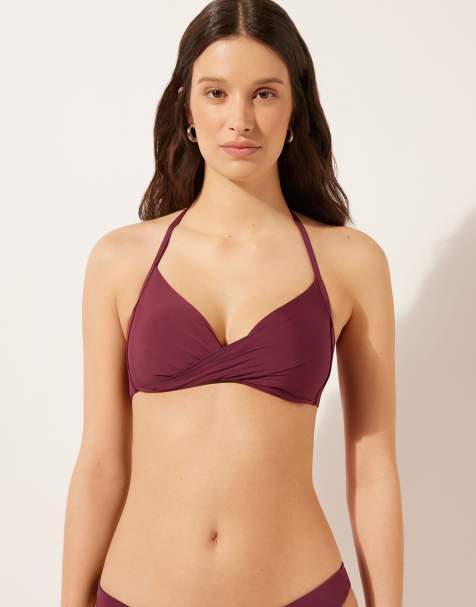 Calzedonia Indonesia in burgundy red - view 1