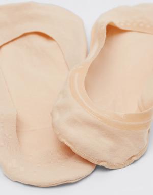 Calzedonia Invisible socks with silicone edge in beige