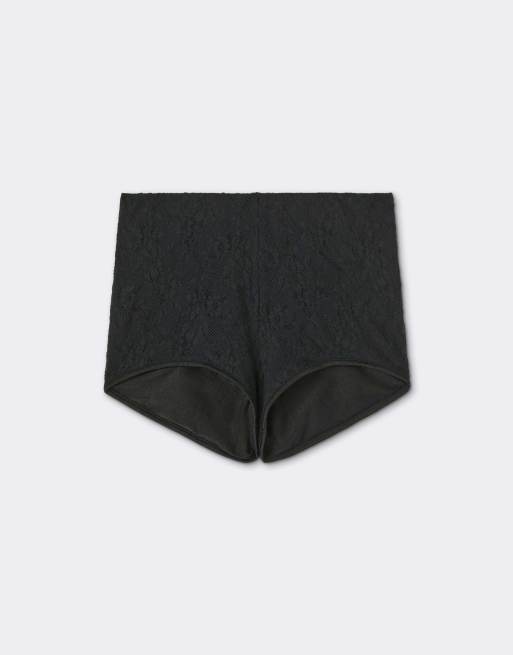 Calzedonia Lace culottes in black lace, 5 of 5