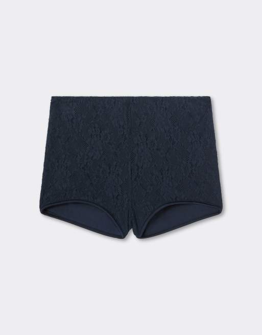 Calzedonia Lace culottes in blue, 5 of 5
