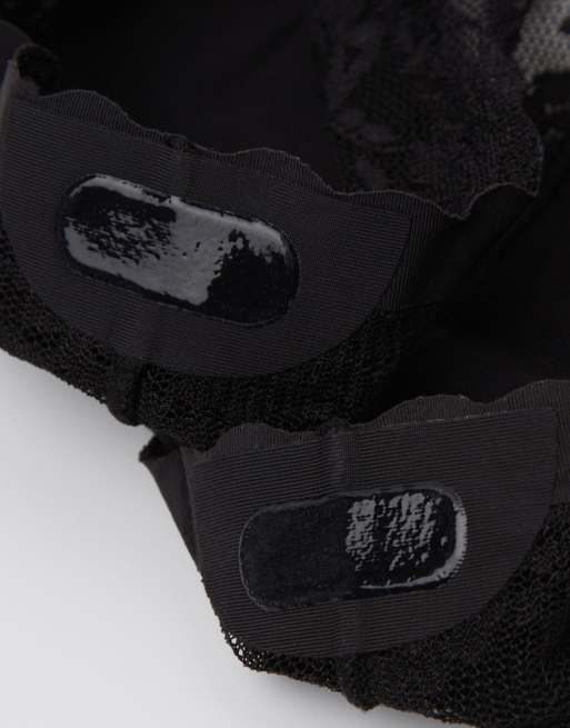 Calzedonia Lace no-show socks in black, 3 of 4