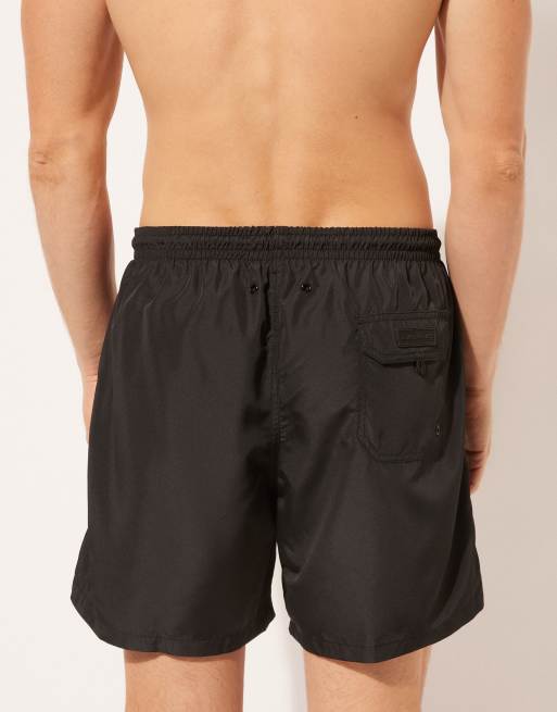 Calzedonia Men’s boxer swim shorts formentera in black, 4 of 4