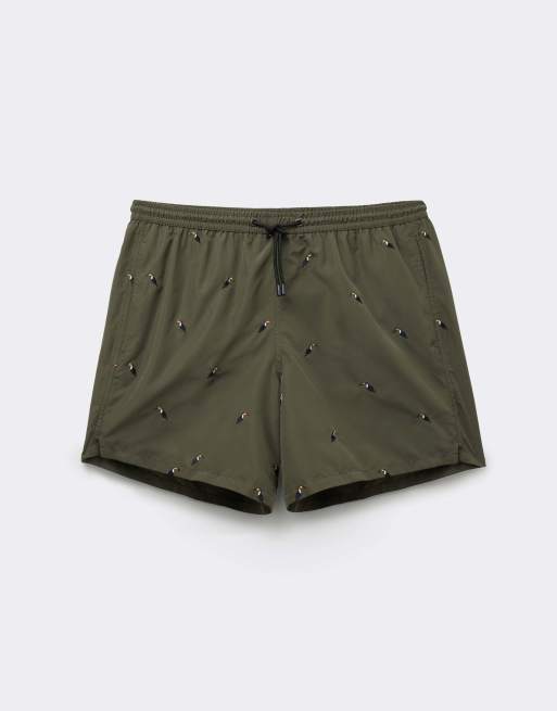 Calzedonia Men’s pattern swim boxer formentera in island tucan, 5 of 5