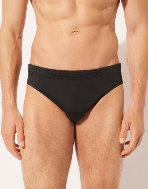 Calzedonia Men’s swim briefs rio in black - view 1