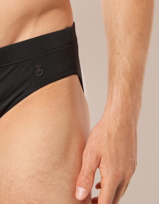 Calzedonia Men’s swim briefs rio in black, 3 of 5