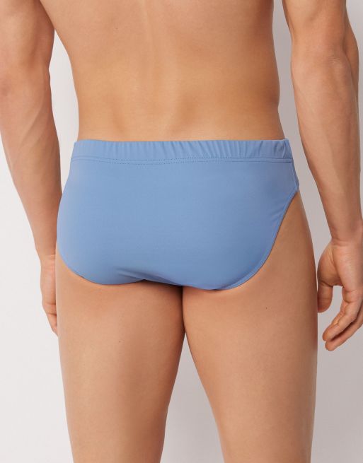 Calzedonia Men’s swim briefs rio in blue riviera, 2 of 5