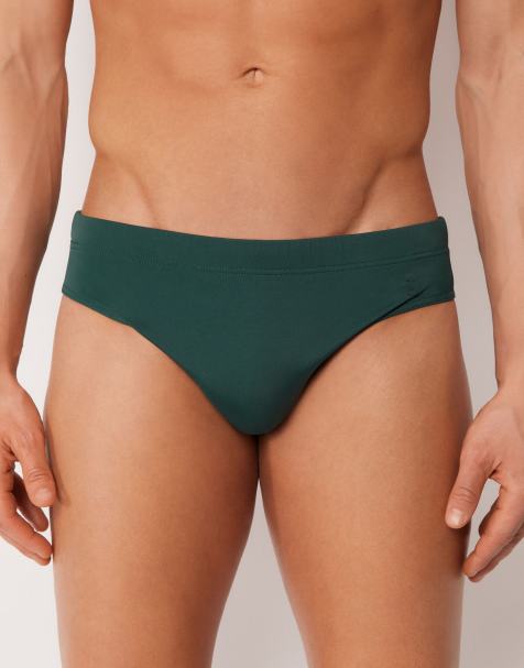 Calzedonia Men’s swim briefs rio in jungle green - view 1