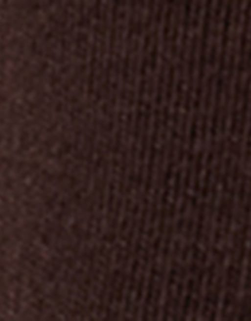 Calzedonia Non-elastic cotton ankle socks in brown, 3 of 4