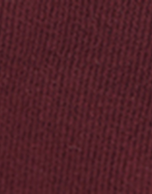 Calzedonia Non-elastic cotton ankle socks in burgundy, 3 of 4