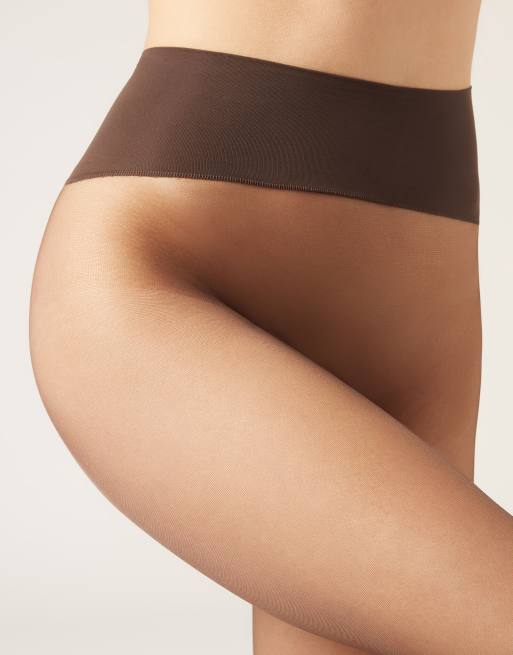 Calzedonia Nude feeling 20 denier sheer tights in mocha, 4 of 5
