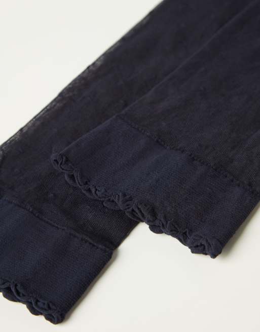 Calzedonia Patterned knee-high socks in blue polka dots, 2 of 2