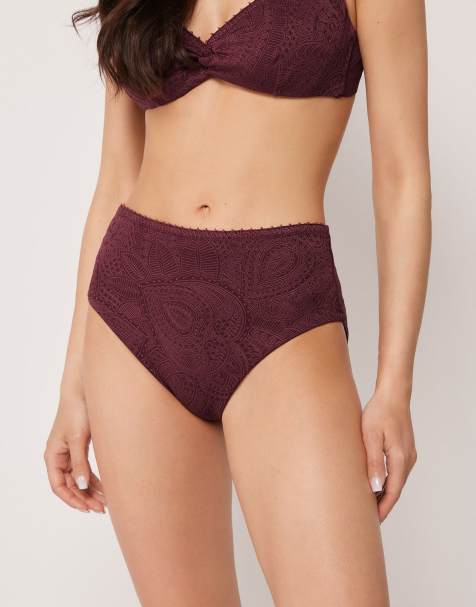 Calzedonia Precious jacquard in brown - view 1