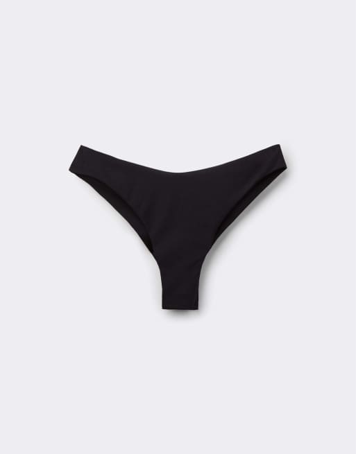 Calzedonia Premium Fit brazilian bikini bottom in black, 5 of 5