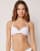 Calzedonia Premium Fit padded triangle bikini top in white