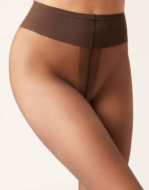 Calzedonia Premium matt second skin 15 den tights in mocha ASOS