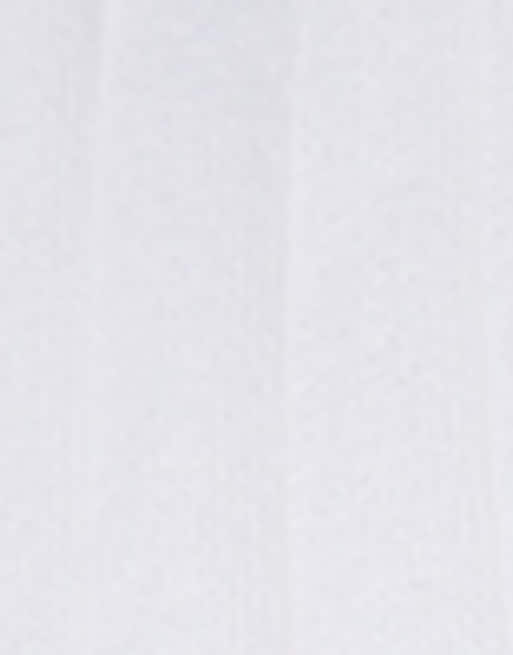 Calzedonia Ribbed mid-calf socks in white, 3 of 4
