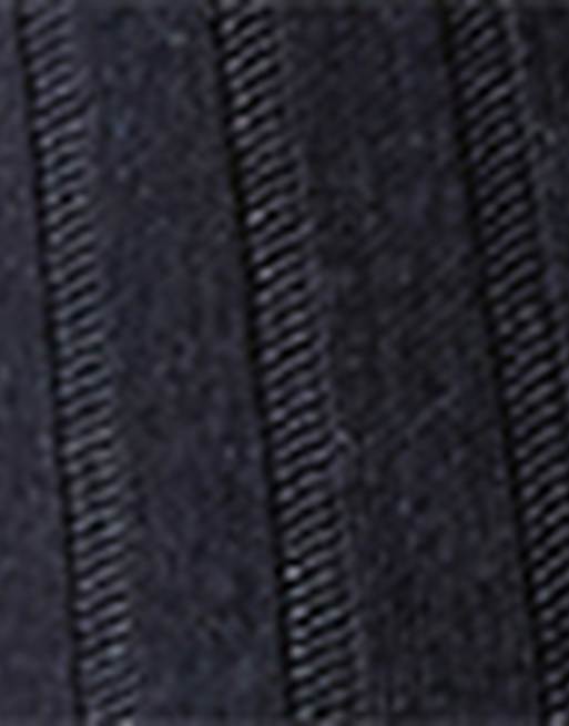 Calzedonia Ribbed short socks in blue, 3 of 4