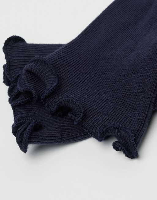 Calzedonia Ribbed socks in blue, 2 of 2