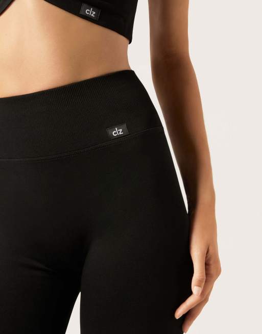 Calzedonia Scrunch leggings in black, 5 of 5