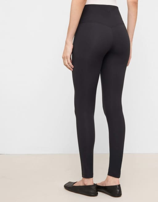Calzedonia Sculpt control top leggings in black, 2 of 5