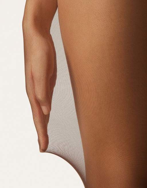 Calzedonia Soft Touch 30 denier semi-opaque tights in brown, 3 of 5