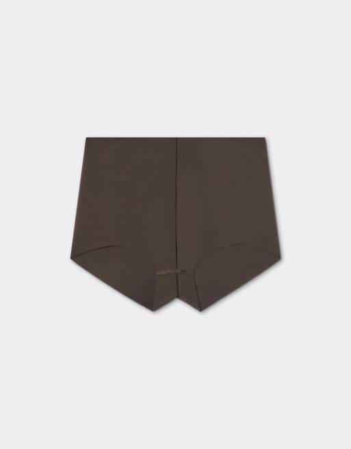 Calzedonia Soft touch stretch culottes in coffee, 6 of 6