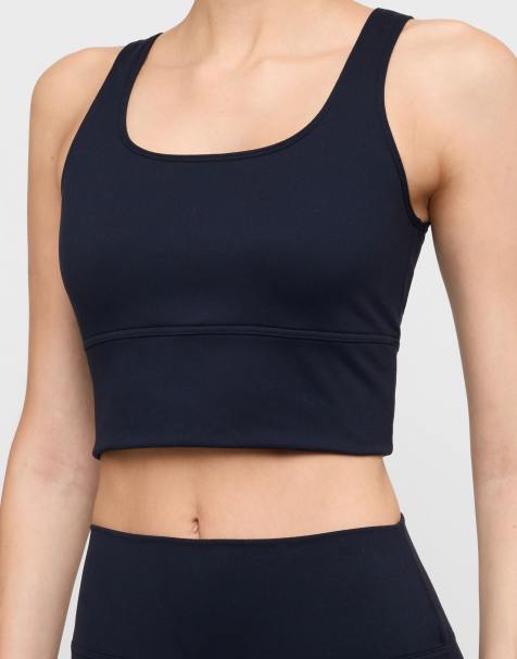 Calzedonia Soft touch top in blue - view 1