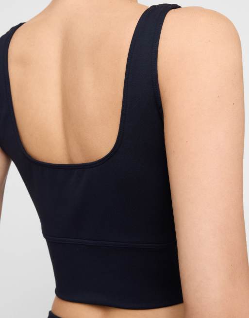 Calzedonia Soft touch top in blue, 3 of 5