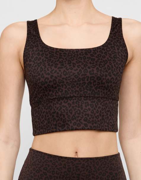 Calzedonia Soft touch top in brown animalier - view 1