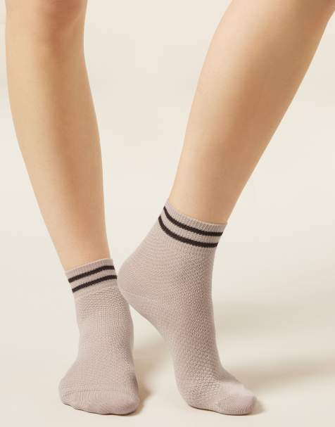 Calzedonia Sporty socks in beige - view 1