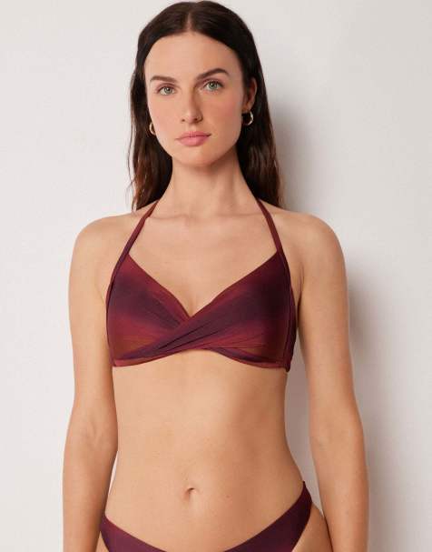 Calzedonia Sunset shades in red burgundy