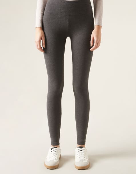 Calzedonia Thermal leggings in grey melange - view 1