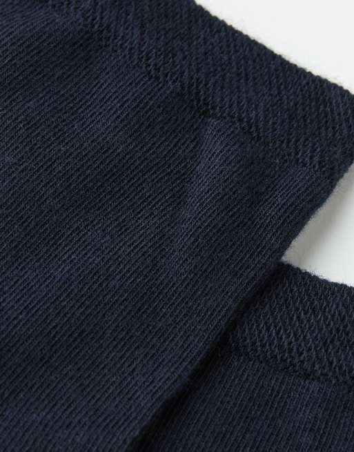 Calzedonia Trim detail short socks in blue, 2 of 4