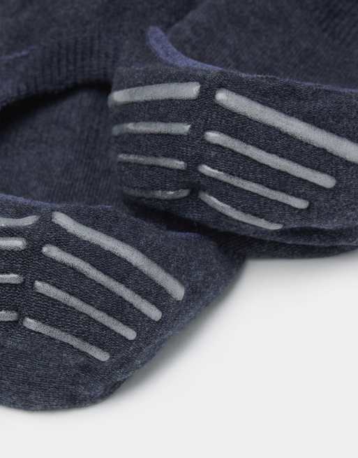 Calzedonia Unisex invisible socks in blue denim, 2 of 3