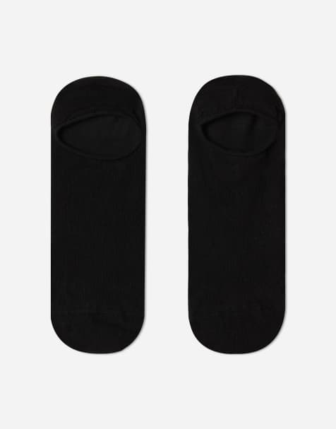 Calzedonia Unisex no-show socks in black - view 1