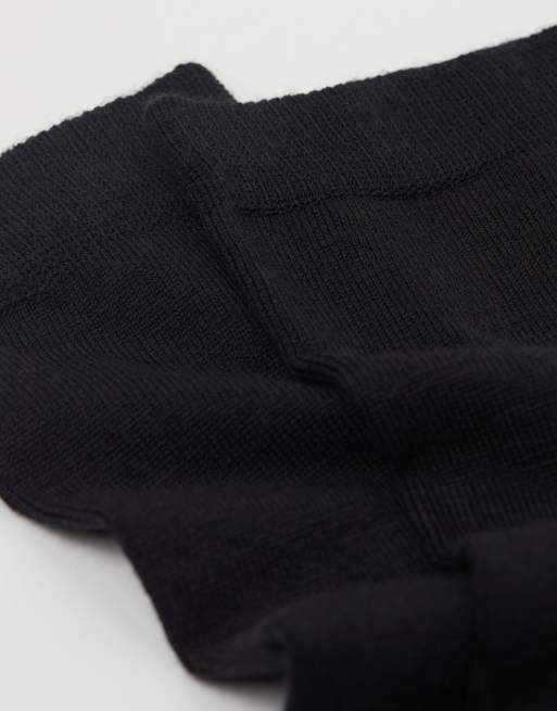 Calzedonia Wool and cotton long socks in black, 2 of 3