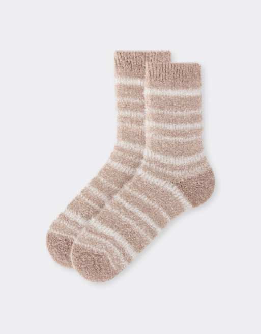 Calzedonia Wool and glitter socks in dusty rose, 3 of 4