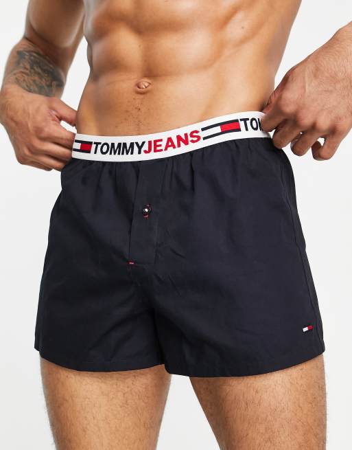 Calzoncillos azul marino tipo bóxer de Tommy Jeans