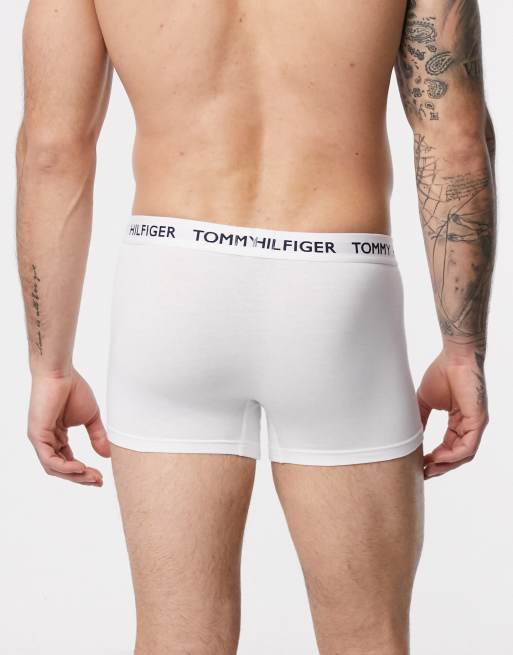 Calzoncillos blancos con bandera en la cinturilla de Tommy Hilfiger, 2 de 4
